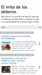 Mobile Screenshot of elmitodelosdeberes.com